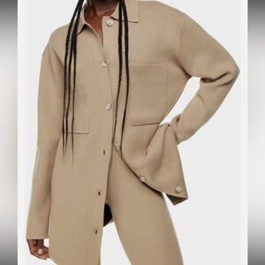 Babaton The Group Society Sweater Shacket